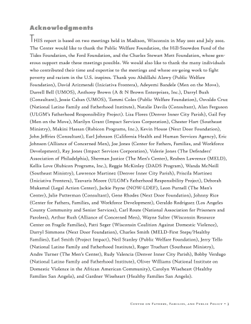 CFFPP ('Fathers' in org. name|co2003) Fatherhd & DV TA, Page 3|Acknowledgmts| ONLY viewed Jul2016