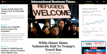 (viewed early Feb. 2017) IBT Media (who runs this) is a NY Corporation filed only in 2006; articles have been written on its other affiliations by Mother Jones, New York Post, BusinessInsider.com, and other on-lines. I also looked up some of the related filings and tax-exempt entities (Olivet University actually is showing under two different EIN#s in California...)