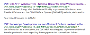 Showing Search results for QIC-NRF referring to this flyer