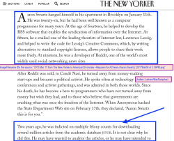 2013 Mar 11 from The New Yorker in AmericanChronicles ~Requiem for A Dream (Aaron Swartz) (2017Mar08 at&nbsp;3.39PM