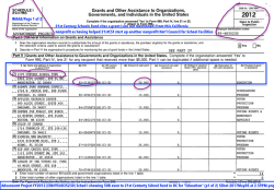 Advancemt Project FY2012 (EIN#954835230) Sched I showing 50K even to 21st Centurty School Fund in DC for Education (p1 of 2) SShot 2017May05 at&nbsp;2.59PM