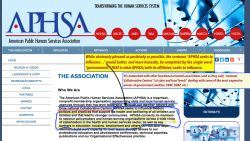APHSA Several of the Red Dot orgs represent civil servant positions, some refer to subject matter (like IT) — see PARTNERS page (Screen Shot 2017-06-11 at&nbsp;3.54PM)