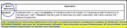 Broad Institute, The (EIN#262874321, 2008, MA) and-OR StanleyFndtnForBroadInstit (EIN#465433704, 2013ff) both co Dr. Eric Lander FORMS 990 2015, 2014, 2008, 2009 SShot 2017JUNE14@2.51.04