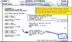 FY2006 CASH (EIN#942856557) gives 125K to CFSF (EIN#311711862) + 900K for Yes on Prop 1D, but CFSF Form 990O that yr is NF Screen Shot 2017-06-06 at&nbsp;5.30PM