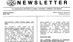 AFCC 1983 March (Vol2No1) Newsltr (p1 top only) This one announced NCSC as AFCC Secretariat (SShot 2017JULY12 at&nbsp;11.08AM)