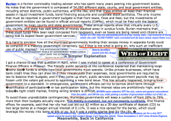 EHB Web of Debt 2010May21 `..Mysterious CAFRs-Stagnant Pools of Govt Money~(Image 2 of 2, partial article) Sshot 2017July15&nbsp;@3.20PM