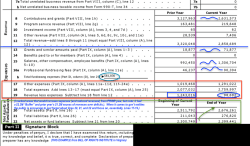Example Revs – Expenses=Deficit but Assets – Liabilities= Net Fund Balances (Bill of RIghts Institute (VA locale KS entity) Sshot2017-07-11&nbsp;@2.49PM