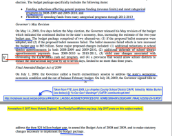 LA USD CAFR YE2009 (illustrating Budget Deficit — Increase Revs, Reduce Exps DEFICIT talk) (see CAFR1’com}bankrupt’html (Burien 2010) SShot 2017July11 @6.56.36&nbsp;PM