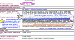 02 Your Tax Dollars at work~>NIH’s OppNET~>FOA RFA-TW-13-002 (closed 2014) Rsrch on Role of Epigentics in Social Behav’rl Env+Biologicl ‘Relatnships thru-out life~across Gentns&nbsp;(Activ