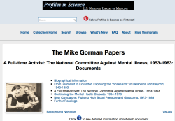 Mike Gorman Papers MentalHealthActivist-Journalist (incl~re Lasker sponsorship) @ NIH-US Library of Medicine SShot 2017Aug16 @7.33.09 PM&nbsp;00002