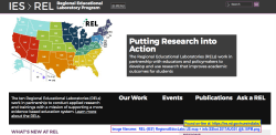 REL-(IES’) RegionalEducLabs US map + info SShot 2017AUG01 @6.18PM