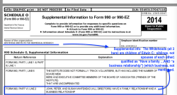 WhitehdInstitute EIN#061043412 FYE<~ 201506_990 Excerpts Show ½B Assets (SchedD) in Other + 20M from Sale of Assets (etc) SShot 2017July28 Fri @ 4.41.37&nbsp;PM