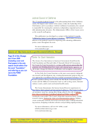 CALIFORNIA STORY © 2005 Calif CJC, Sole Author credited to NY’s Center for Court Innovatn p36 of 38 admits promoting its kind of Courts, such as DV Courts, in England and Wales&nbsp;(image