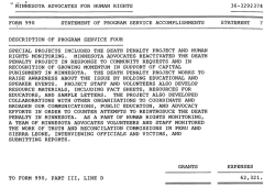 EIN#363292374, mostly Fy2004 990 excerpts MNADvocates’org (2004, or) The HumanRightsAdvocates’org(2017Sep18 Mon @6.28.21&nbsp;PM