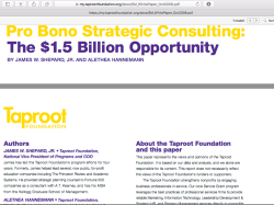 Net Impact ExecDir ELIZ MAW bio blurb + appearances (Yale, Columbia MBA, Bridgspan consultant for some years… (EIN#030552976) SShot 2017Oct16 @4.04.08&nbsp;PM