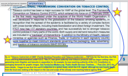 WHO 2014 update accessed from CDC’s HiAP page (Screenshots) incl on CONVENTn on TOBACCO CONTROL 2005 2017Oct11 Tue @7.07.12&nbsp;PM