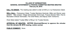 cf ICMA-RC at Village Finance Committee (of GermantwnWI) mtg recommending Vantage Trust II MultipleCIT Trust (SShot 2017Nov5 Sun @2.30.08 PM