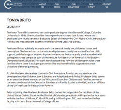 CFFPP Bd Members (Bio Blurbs) + Top News Item (WI SNAP) as viewed SShot 2017Nov27 Mon @6.59.15&nbsp;PM