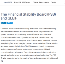 G20 (formerly G7) | FSB Bd w Member Jurisdix| LEI (the data+index) |LOU (issuers) |GLEIF etc exploring HISTORY + CONCEPTS of Global Legal Entity Indentifiers — (18 Sshots) Imaged&nbsp;2017Oc