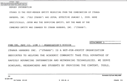 ITHAKA HARBORS (fka JSTOR) EIN#13-3857105, FY2009 (merger year), Various Excerpts SShot 2017Nov10 FRI @7.39.40&nbsp;PM