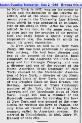 James Brooks Dill 1910 Obit in Boston Eve’g Transcript (GoogleNews) Sshot 2017Nov13 Mon @12.38.55&nbsp;PM