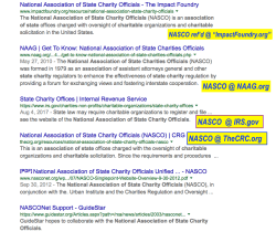 NASCO (written out) Google Search Results [SShot 2017Nov08 @2.20PM