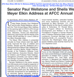 AFCC News Winter 2000 (Vol 19, Wellstones-$65M for SupVisitn requested (p6 under Paul’s bio), Mincy, Alienated Child, Covenant Mge etc) ~ 2017Dec18 Mon @at 11.28.06&nbsp;AM