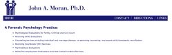 John A Moran PhD (3 images, 2 from a 2012 article re parenting after allegations of sexual abuse of a minor =Imaged 2017Dec21 Thu @2.38.28 PM