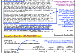 SingleStopUSA EIN#208837690, 2007ff in NY (990s 2015 (1) 2007 (some) 2008 (most) YEDec excerpts RHF 2008 11M Grantee ~ SShot 2017Nov15 Wed @1.25.43&nbsp;PM