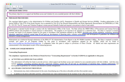 Untited + (?) NC A-V program description,&nbsp;current