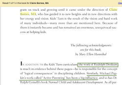 2009 Book, MaryEllen Hannibal ~Good Parenting Thru Your Divorce~ distilling Kids Turn (SF) practices + history, Judge Ina L Gyemant summary + thanks SShot 2018Jan12 Fri @8.16.48 PM&nbsp;0000