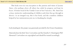 2009 Book, MaryEllen Hannibal ~Good Parenting Thru Your Divorce~ distilling Kids Turn (SF) practices + history, Judge Ina L Gyemant summary + thanks SShot 2018Jan12 Fri @8.18.02 PM&nbsp;0000