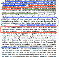 AALS Section on Women in Legal Ed, Ruth Bader Ginsberg Lifetm Ach’vmt Award to Herma Hill Kay (Jan 3 2015) in 3 images ~ 2018Jan23 Tue @1.40.13 PM
