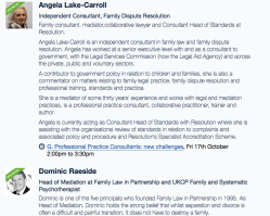 Angela Lake-Carroll (British, formerly Legal Service Commissn, ADR promoter) ~ 2018Jan19 @7.08.04&nbsp;PM
