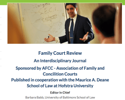 Janet Walker,OBE (2010ff)is AFCC Member, FCR Editorial Board, Stanley Cohen 2005 awardee, Chair of its Int’l Committee — AND referenced in FamilyInitiative’org’UK (Voices in the&nbsp;Middle)