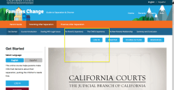 PAS’familiesChange’CA’Gov (PAS = Parent’g After Sep’tn (website © 2018 Justice Educ Society of BC! Disclaimer + showing AFCC books Sshot 2018Jan20 Sat&nbsp;@4.07PM