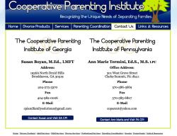 Termini-Boyan | ParentCoordinationCentral’com (website) National Parent Coordinat’n Assoctn + Coop’tve Parenting Institute (GA, both adm dissolved) + websites ~>2017Dec23 Sat @2.52.28&nbsp;PM