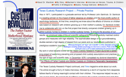 Warshak on himself and some on his mentor John Santrock (UTexas) 2017Dec23 Sat @2.59.02 AM