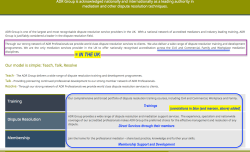 01-ADRg (Group) overall, Dispute Resolution Service Providers, and trainings ***described ~ SShot 2018-02-01 at&nbsp;2.17PM