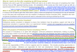 04-ADRg (UK)- ADR trains in Groups, then FMC certifies, and are expected to receive (ongoing) PPC mentoring, consulting (for a fee) ~ SShot 2018-02-01 at&nbsp;2.26PM