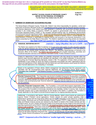 BrowardCountyFL, District School Board, Sup’s AFR (‘SAFR’) YEJun302017, UNAUDITED** ~~>Pg29|252=Exh D-1, pg 18a<~ showing Component-Discrete units (incl Charter Schools) @ Feb18&nbsp;2018