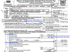 NFRC Nat’FamResilencyCtr (EIN#521702813) FY2001** (YEJun30) 990,. seeFOLDER~SShot 2018-01-16 at&nbsp;6.27PM