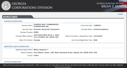 Georgia SOS on the Purpose Built Communities (3 entities + 2 name changes to the first LLC East Lake | New Venture etc) ~~ 2018March910 Sat @4.53.48 PM&nbsp;00006