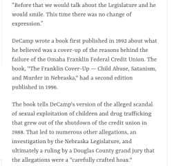 Lincoln Journal-Star | Obituary | former Senabor (NE) John DeCamp died Aug 17, 2017 (Alzheimers) age 76 ~ 2018Mar24 Sat @8.10.26&nbsp;PM
