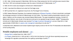 Wiki, Arnhold and S Bleichroeder (in 2 images) ~~2018Mar23 Fri@ 1.21.03&nbsp;PM