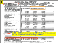 LivingCities Inc the NCDI (EIN#260003950) Initial Form 990 FY2002 excerpts ~~Viewed 2018Apr9 @5.42.19 PM&nbsp;00004