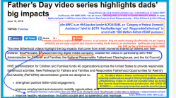 SoulPancake, HHS HMRF, NFRC + the Ad Council, FathersDayVideo (ie UrTax$$ to Canadian Billionaire JeffSkoll for better BigSocietyCapital ℅ SAID Bus School (Oxford Univ)’s Skoll&nbsp;Centre