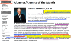 Stanley S Weithorn (NYU Alumus of the month intvw) + Weithorn+Ehrmann Fam Fndtn (EIN#943232775, 1995ff,supp’ting Tides’org, AZ legal domicile, terminated 2015) ~~2018Aug29Wed @4.49.08&nbsp;PM