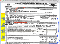 Startup Education 990FY2016 excerpts (fr CalifOAG Details) EIN3 273533876 (2010-2017 extant, see Zuckerberg + SVCF)~~2018July31 Tue @ 2.10.59 PM&nbsp;00001