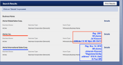 Avirat, Inc (2001) +GlobalSalesCorp +Internat’lSalesCorp (2017, 2016) (cf OurFamilyWizard®) MN MBLS Portal Jai Kissoon (1302 NE 2nd St #200, MplsMN + addr srch) ~~ 7 SShots 2018Nov24 S